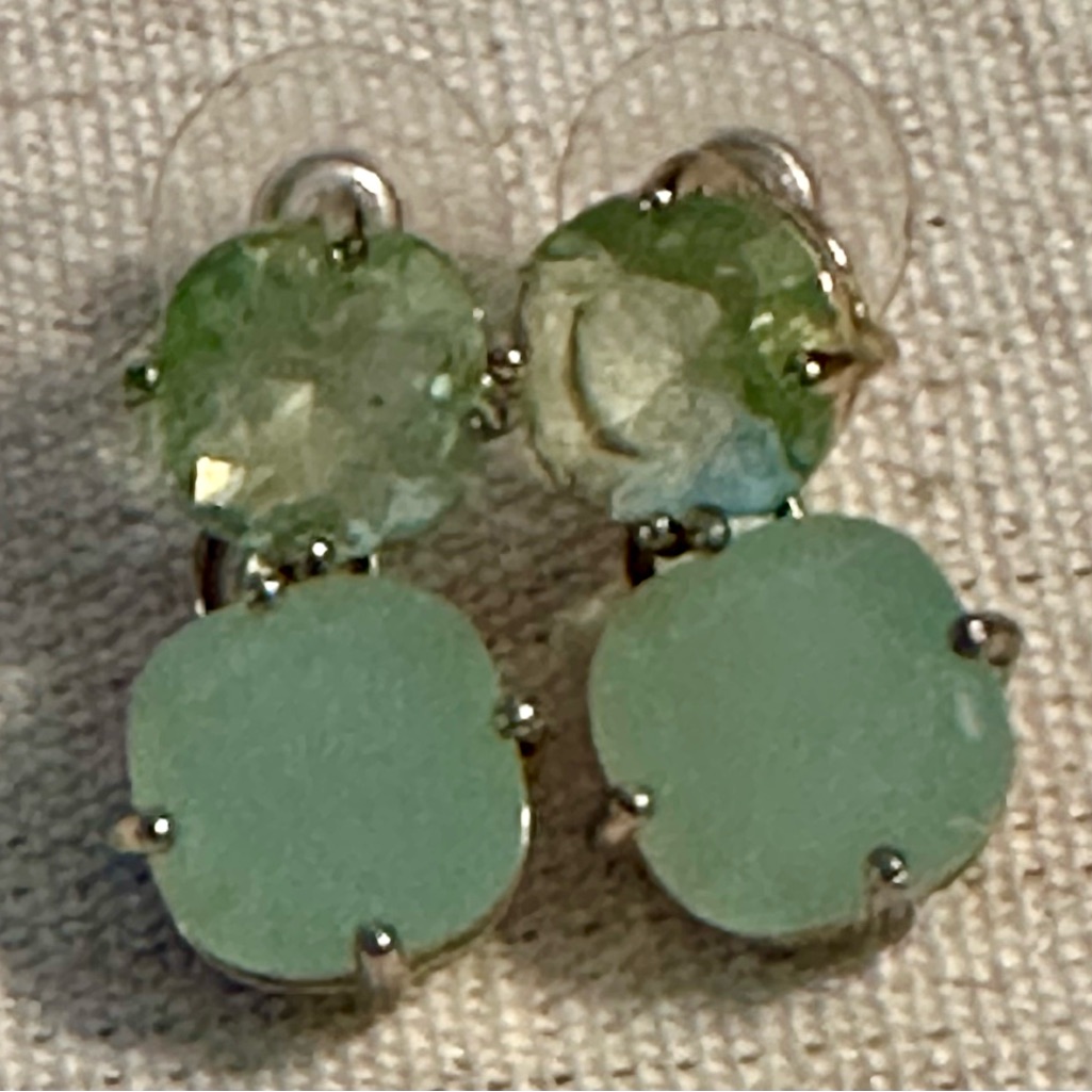 Light Green Earrings